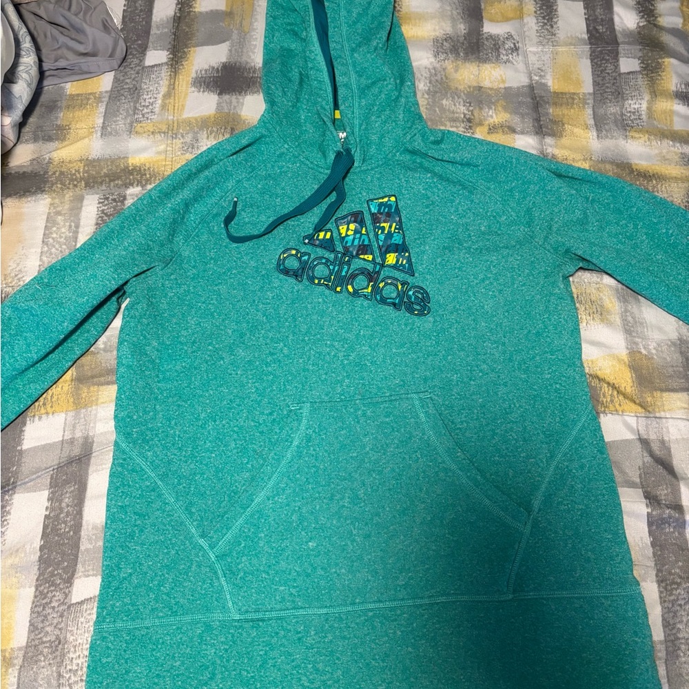 Adidas Ultimate Teal Hoodie
